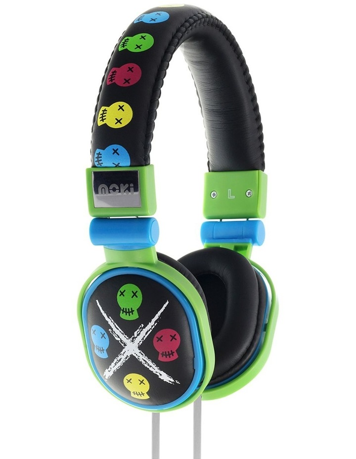 Popper Skull Black Kids On-Ear Headphones