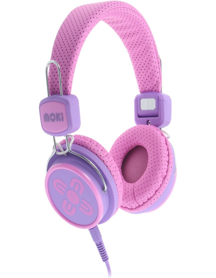 Kids Safe Pink/Purple Volume Limited Headphones